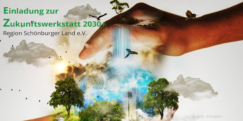 Einladung zu der Zukunftswerkstatt 2030+, Schönburger Land (Grafik: Pixabay)